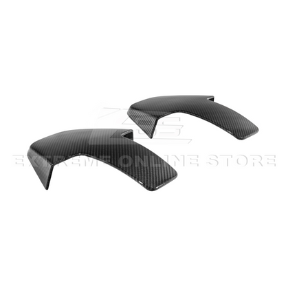BMW G87 G80 G82 M2 M3 M4 S58 | Dry CARBON FIBER Tape-On Headrest Cover Pair