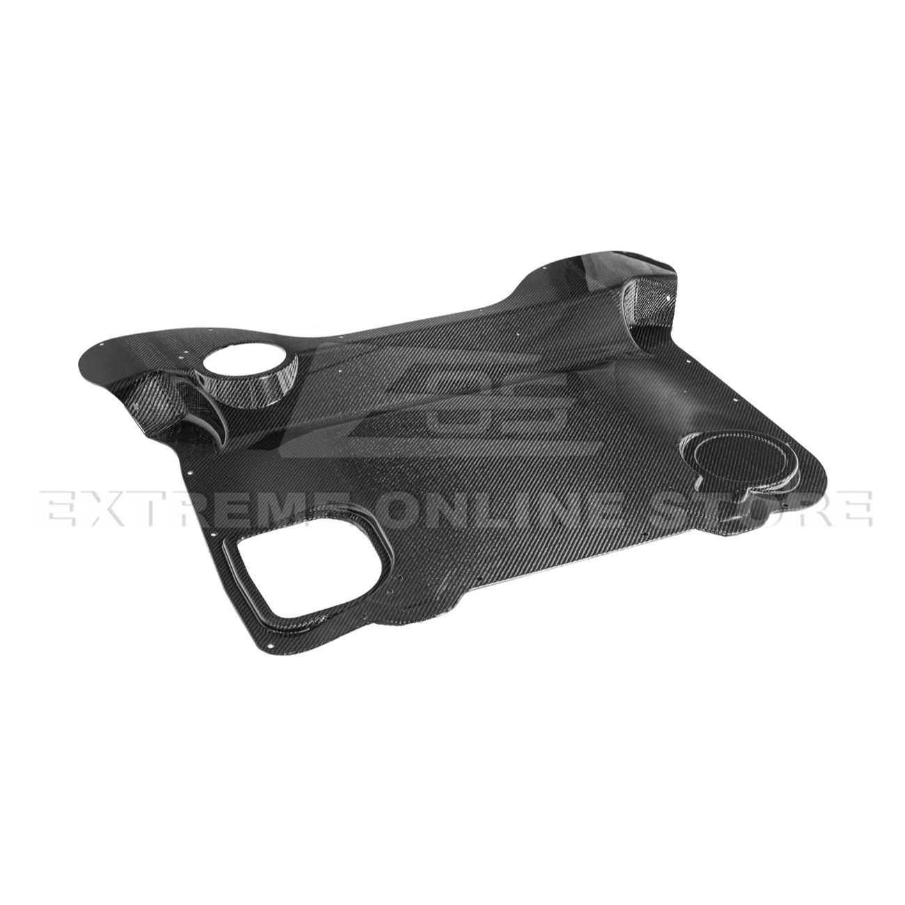 Corvette C8 HTC DRY Carbon Fiber Engine Bay Panel Cover