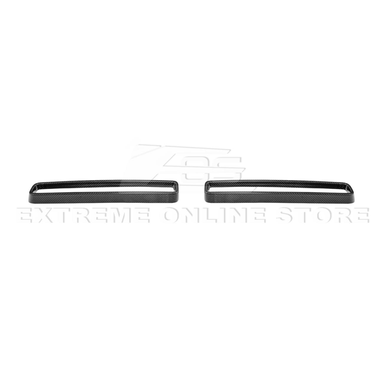 2015-23 Dodge Challenger Front Bumper Grille Trim Insert Overlay