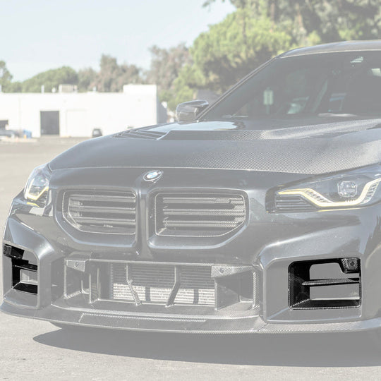 2023-Up BMW G87 M2 Factory Style DRY Carbon Fiber Front Side Duct Vents