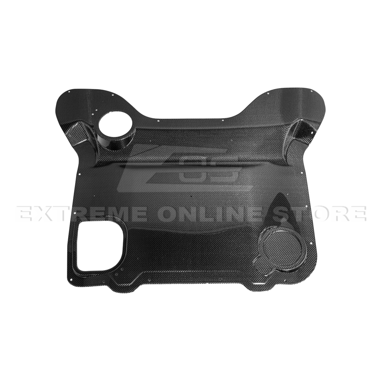 Corvette C8 HTC DRY Carbon Fiber Engine Bay Panel Cover