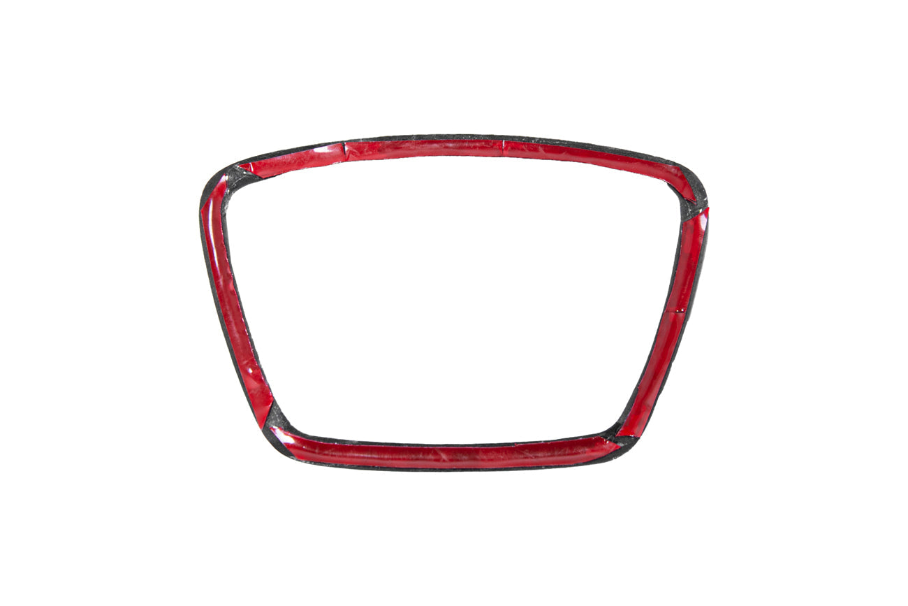 2021+ Mustang Mach-E DRY Carbon Fiber Steering Wheel Trim
