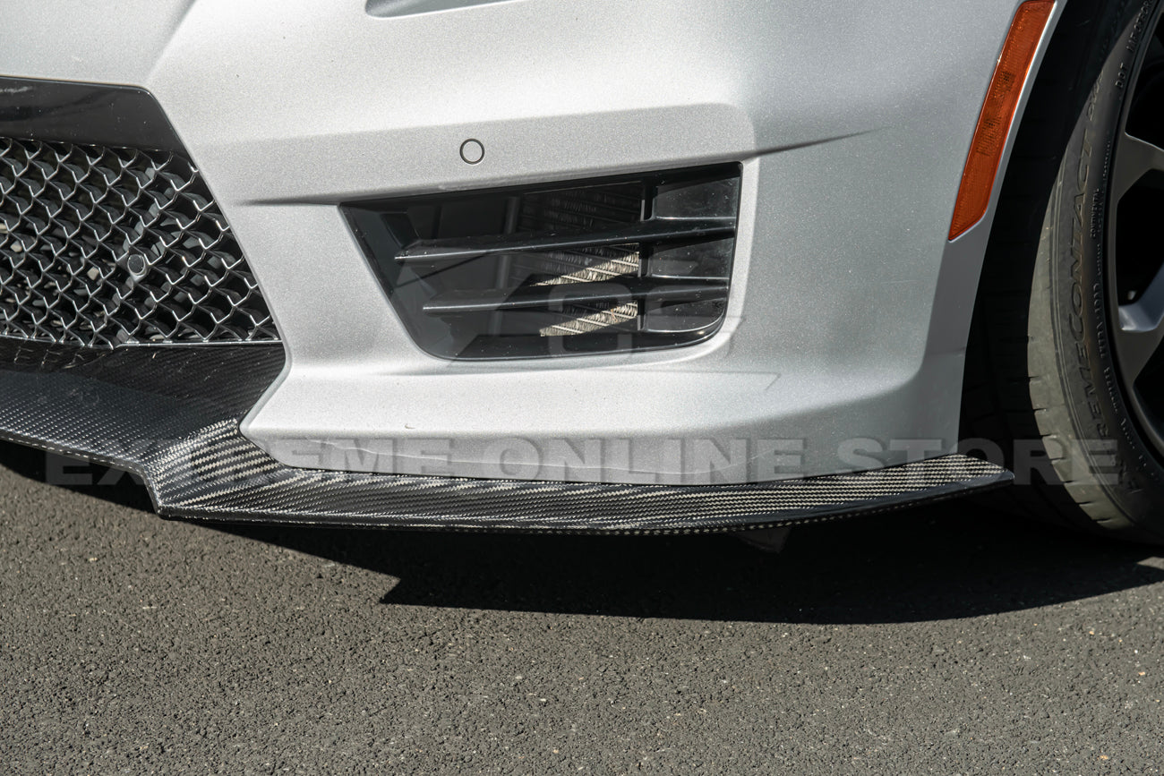 2016-19 Cadillac ATS-V Track Package Dry carbon Fiber Front Lip & Side Wheel Arch