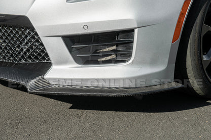 2016-19 Cadillac ATS-V Track Package Dry carbon Fiber Front Lip & Side Wheel Arch