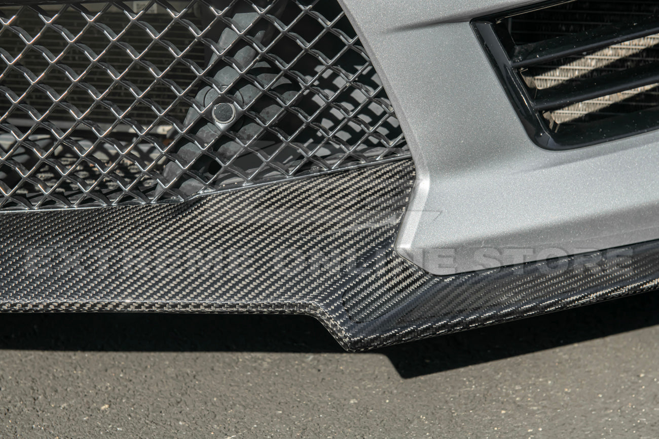 2016-19 Cadillac ATS-V Track Package Dry carbon Fiber Front Lip & Side Wheel Arch