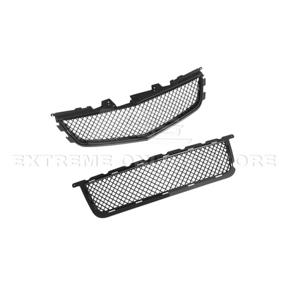 2009-15 Cadillac CTS-V Front Upper Lower Badgeless Grille