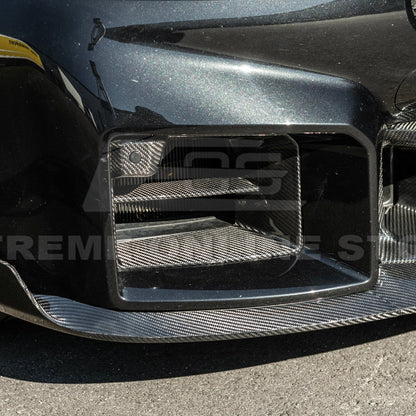 2023-Up BMW G87 M2 Factory Style DRY Carbon Fiber Front Side Duct Vents