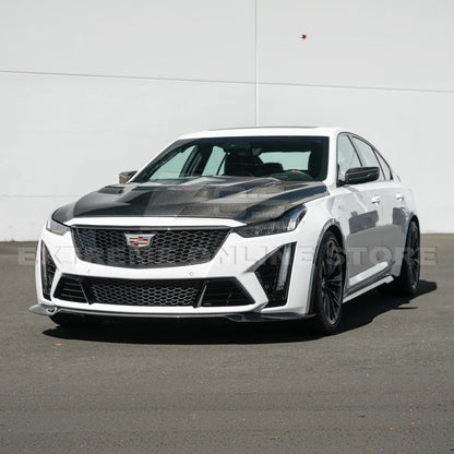 2022-24 Cadillac CT5-V Blackwing Dry Carbon Fiber Front Upper & Lower Grille Trim