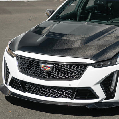 2022-24 Cadillac CT5-V Blackwing Dry Carbon Fiber Front Upper & Lower Grille Trim
