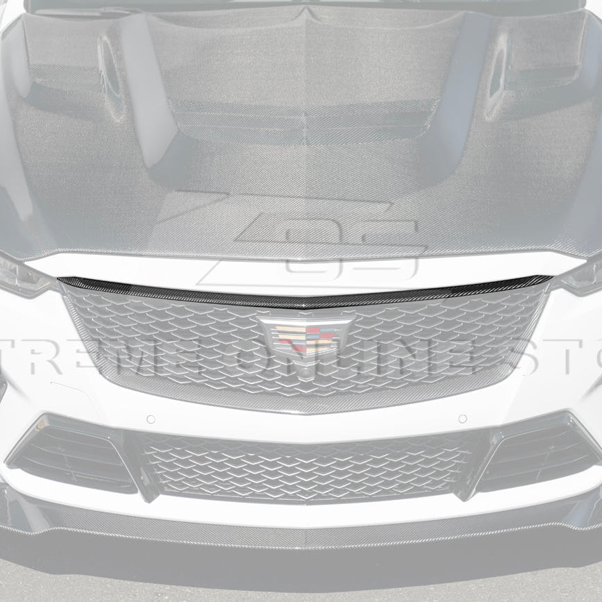 2022-24 Cadillac CT5-V Blackwing Dry Carbon Fiber Front Upper & Lower Grille Trim