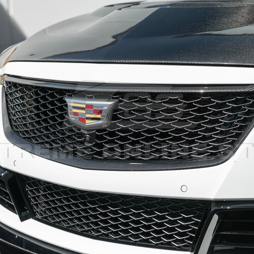 2022-24 Cadillac CT5-V Blackwing Dry Carbon Fiber Front Upper & Lower Grille Trim