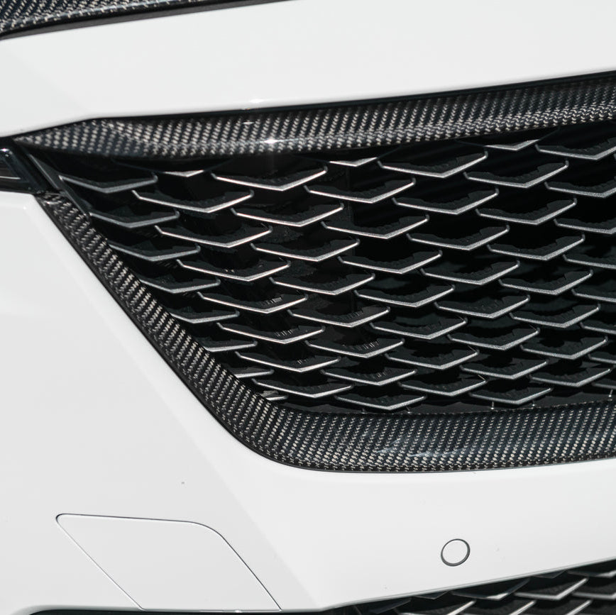 2022-24 Cadillac CT5-V Blackwing Dry Carbon Fiber Front Upper & Lower Grille Trim