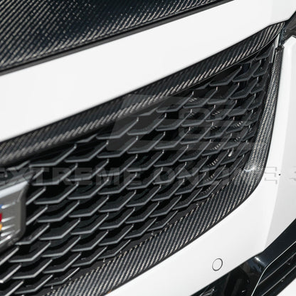 2022-24 Cadillac CT5-V Blackwing Dry Carbon Fiber Front Upper & Lower Grille Trim