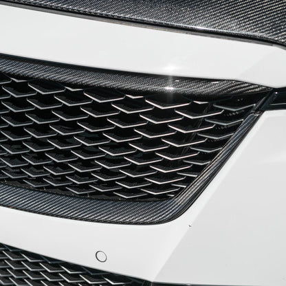 2022-24 Cadillac CT5-V Blackwing Dry Carbon Fiber Front Upper & Lower Grille Trim