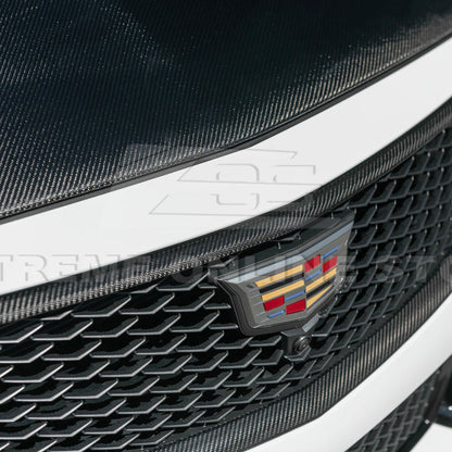 2022-24 Cadillac CT5-V Blackwing Dry Carbon Fiber Front Upper & Lower Grille Trim
