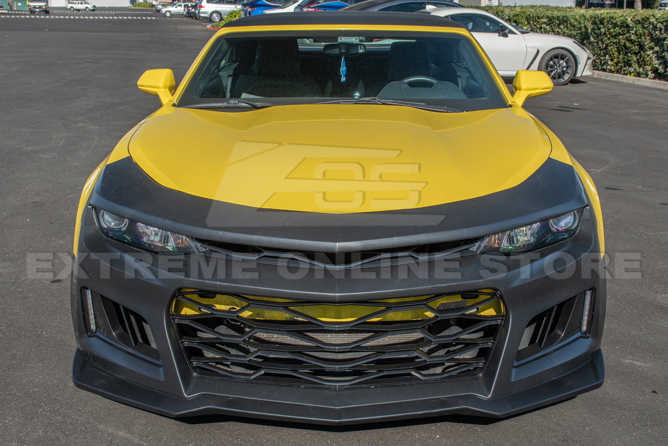 2016-18 Camaro ZL1 Conversion Front Bumper Kit With DRL Light