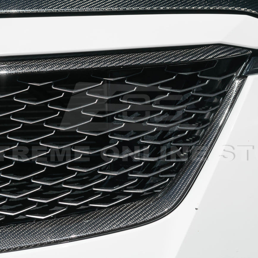 2022-24 Cadillac CT5-V Blackwing Dry Carbon Fiber Front Upper & Lower Grille Trim