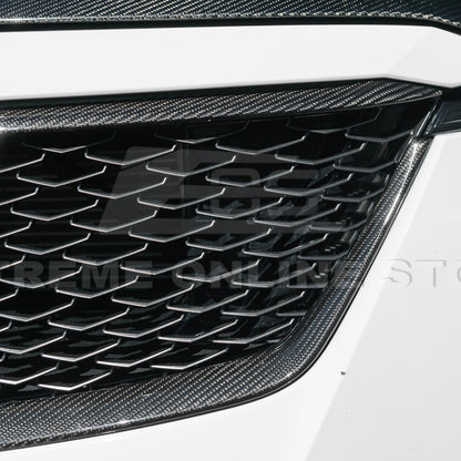 2022-24 Cadillac CT5-V Blackwing Dry Carbon Fiber Front Upper & Lower Grille Trim