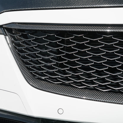 2022-24 Cadillac CT5-V Blackwing Dry Carbon Fiber Front Upper & Lower Grille Trim