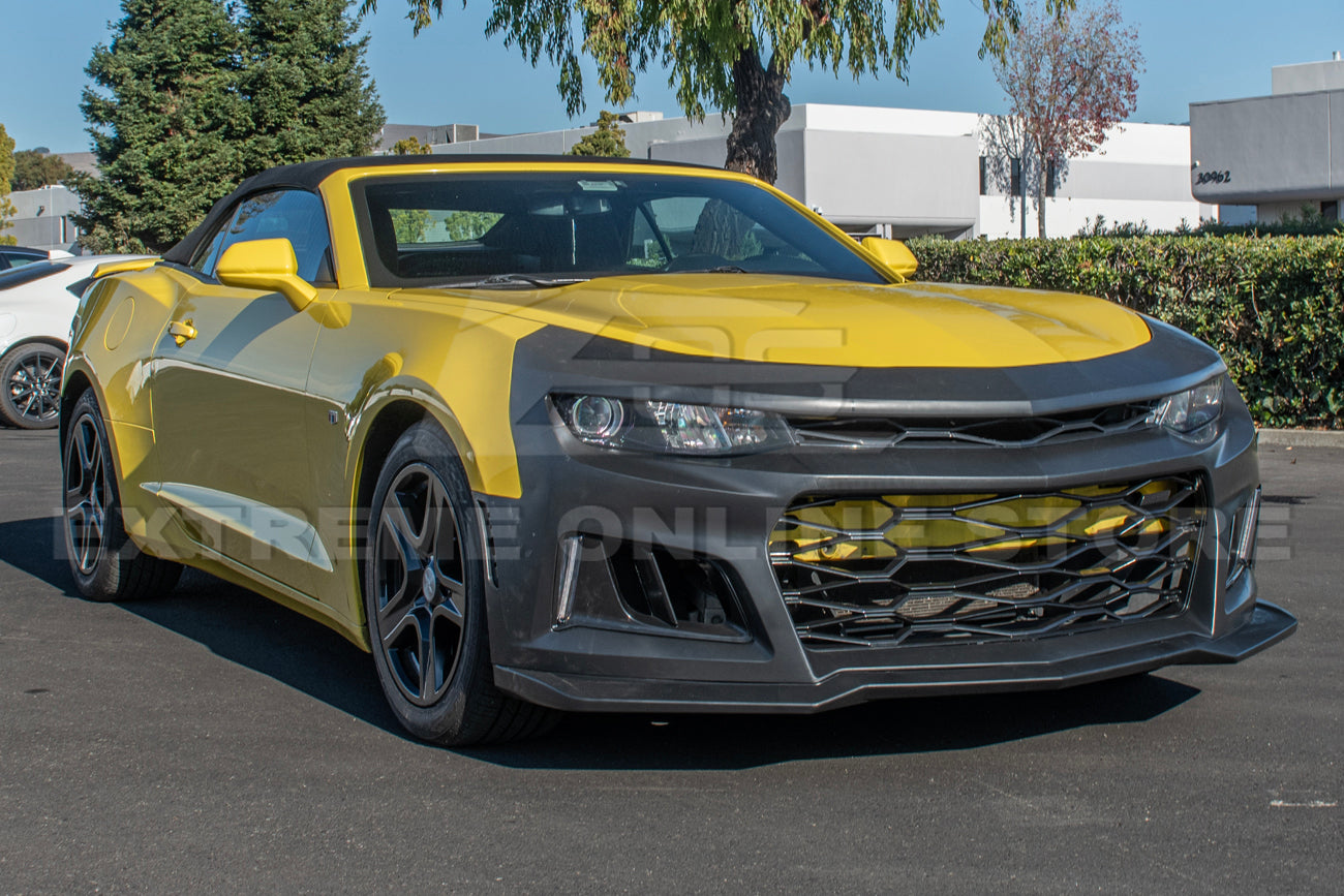2016-18 Camaro ZL1 Conversion Front Bumper Kit With DRL Light