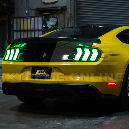 2015-23 Ford Mustang EURO RGB Sequential Signal LED XB Clear Rear Taillight