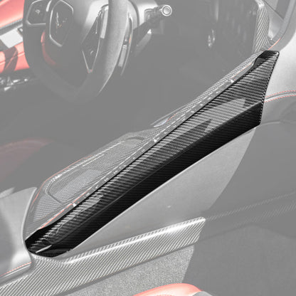 Corvette C8 DRY CARBON FIBER Center Console Armrest Right Trim Panel