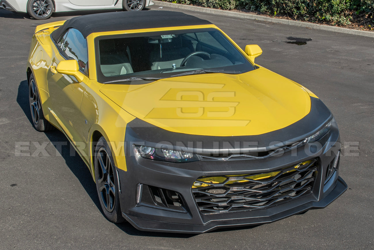 2016-18 Camaro ZL1 Conversion Front Bumper Kit With DRL Light