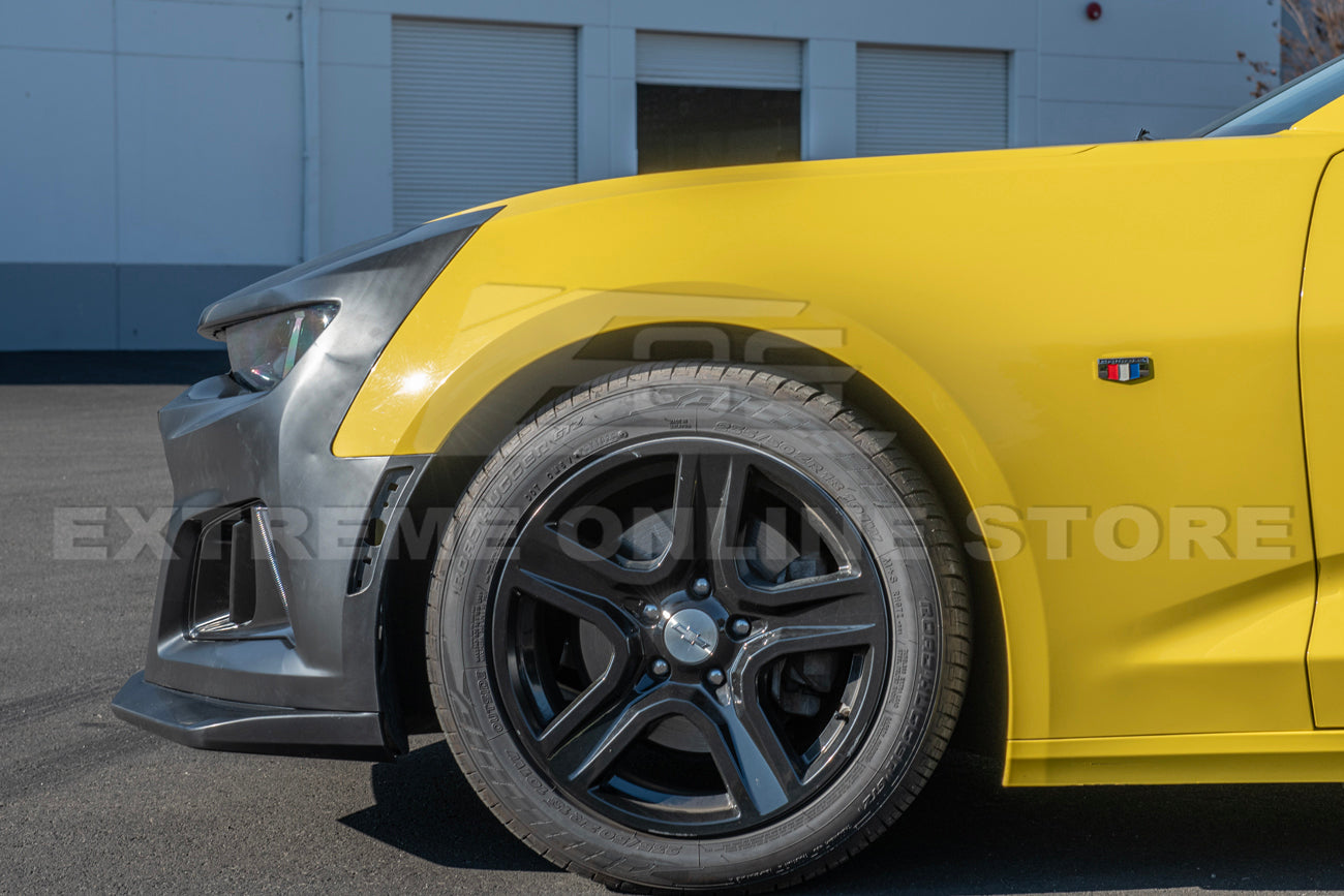 2016-18 Camaro ZL1 Conversion Front Bumper Kit With DRL Light