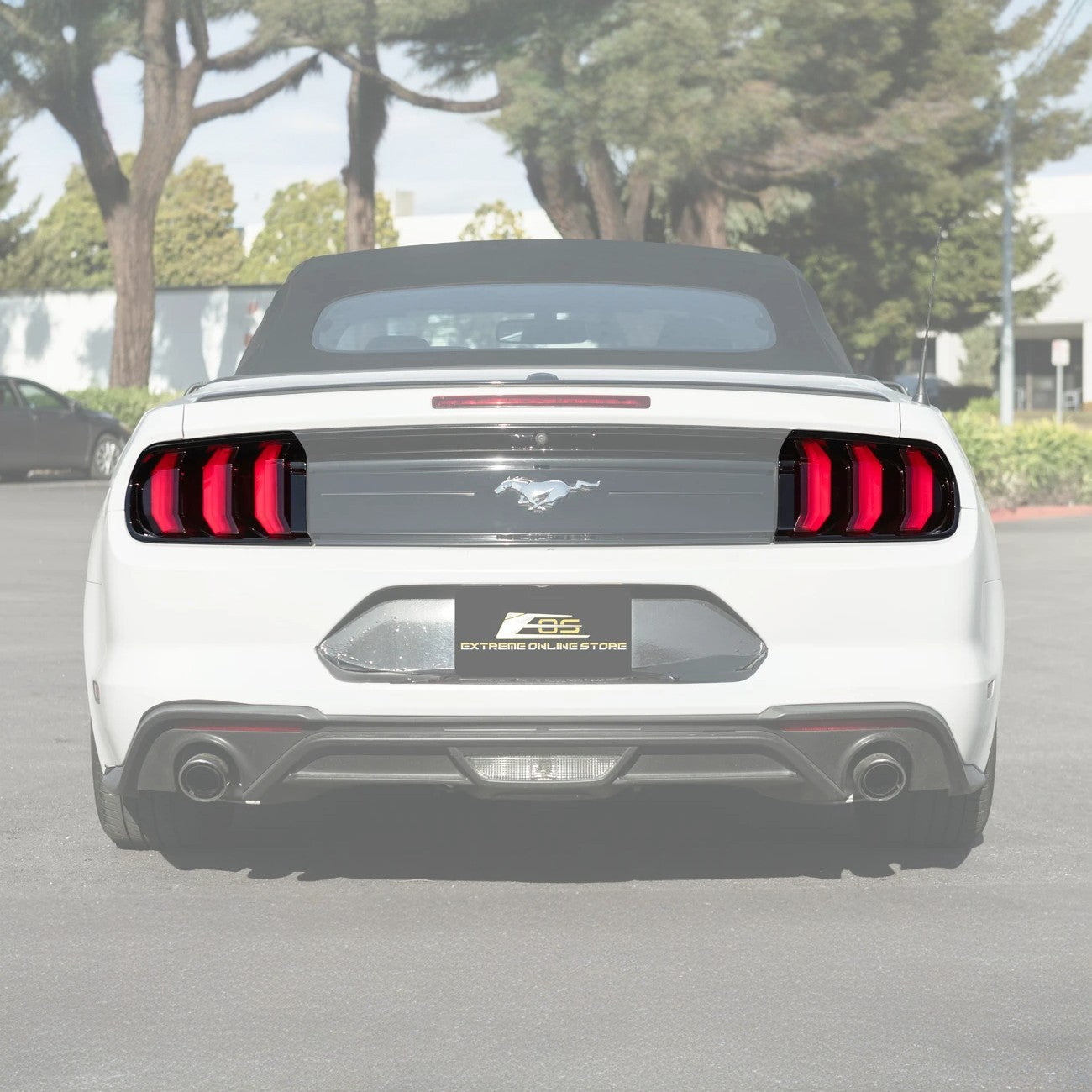2015-23 Ford Mustang Signal LED XB RED / Clear Rear Taillight