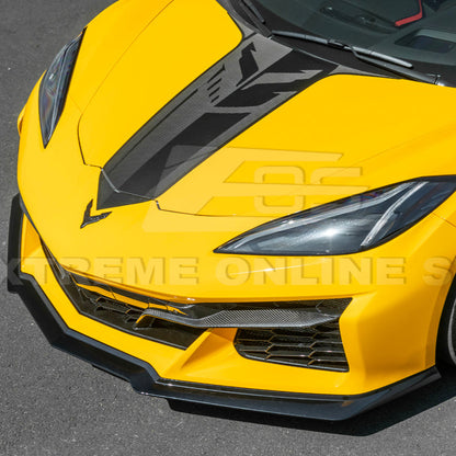 Corvette C8 Z06 / E-Ray DRY CARBON FIBER Front Splitter [Z07 Package]