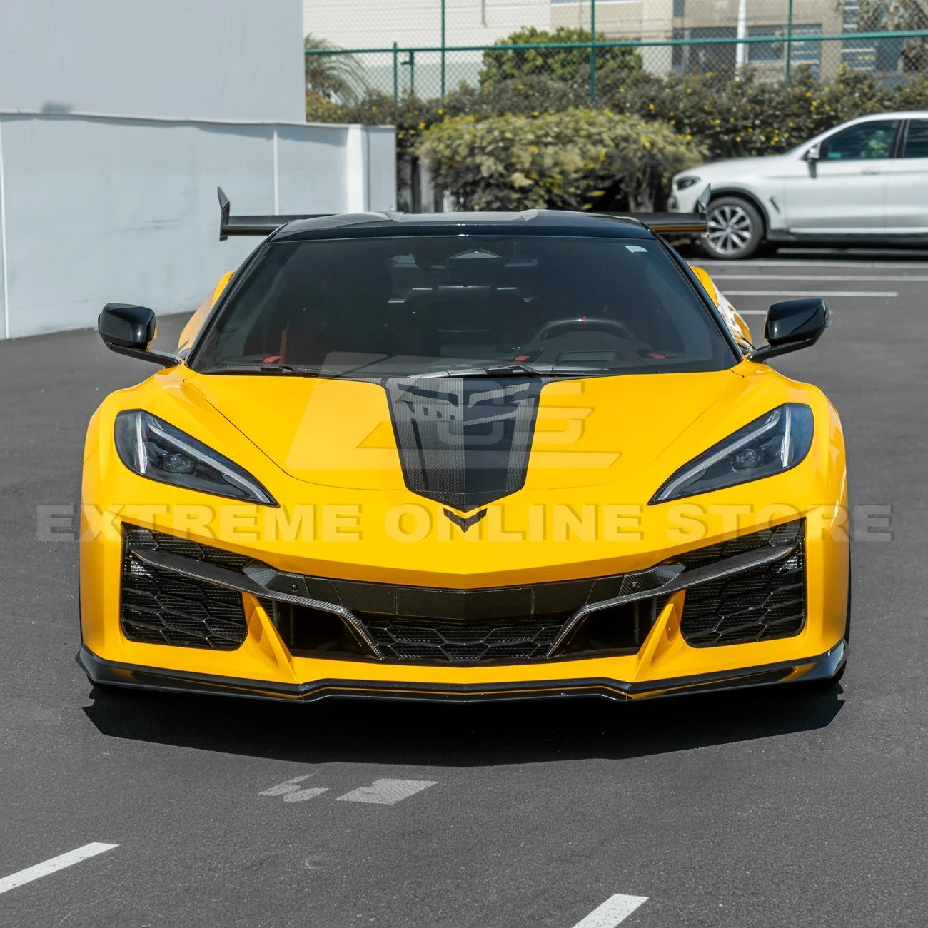 Corvette C8 Z06 / E-Ray DRY CARBON FIBER Front Splitter [Z07 Package]