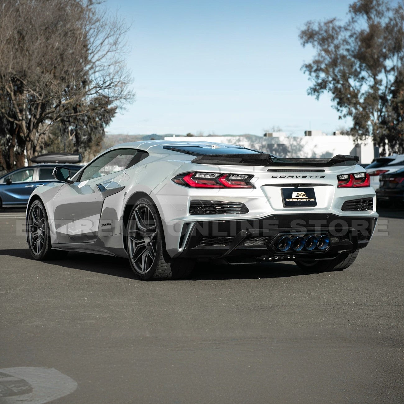 Wicker-Bill Package Corvette C8 Z06 / E-Ray Rear Spoiler