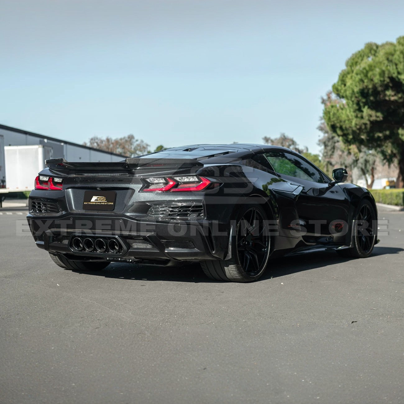 Wicker-Bill Package Corvette C8 Z06 / E-Ray Rear Spoiler