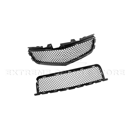 2009-15 Cadillac CTS-V Front Upper Lower Badgeless Grille