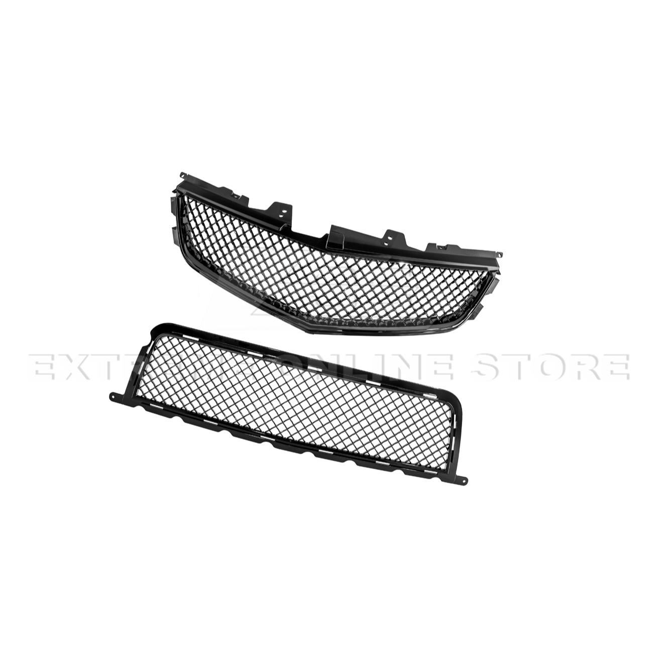 2009-15 Cadillac CTS-V Front Upper Lower Badgeless Grille