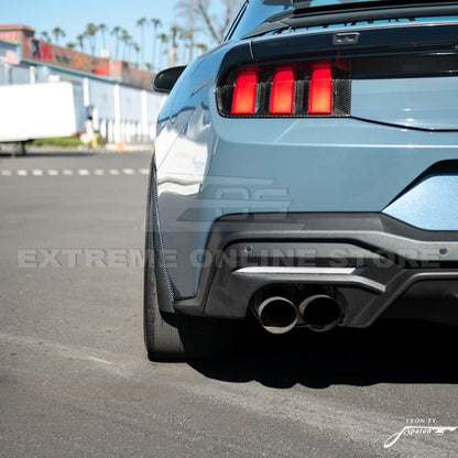 2024+ Ford Mustang Dry Carbon Fiber Mud Flap
