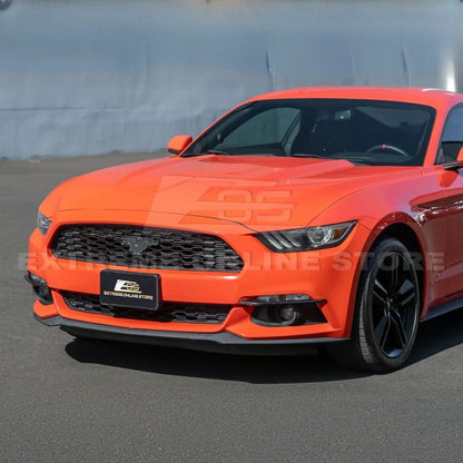2015-17 Ford Mustang DRY CARBON FIBER Front Bumper Fog Light Eyebrow Trim Pair