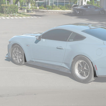 2024+ Ford Mustang Dry Carbon Fiber Mud Flap