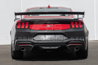 2024+ Ford Mustang Primed Black Rear Bumper Cover
