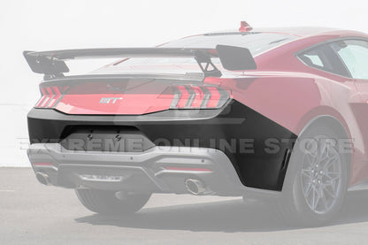 2024+ Ford Mustang Primed Black Rear Bumper Cover