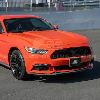 2015-17 Ford Mustang DRY CARBON FIBER Front Bumper Fog Light Eyebrow Trim Pair