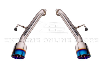 2023-Present Nissan 400Z RZ34 Stainless Steel Muffler Delete Axle Back Dual Tips Exhaust
