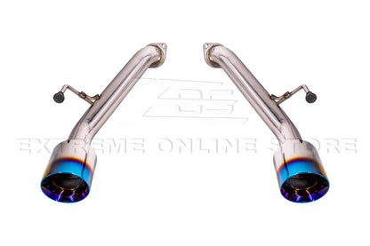 2023-Present Nissan 400Z RZ34 Stainless Steel Muffler Delete Axle Back Dual Tips Exhaust