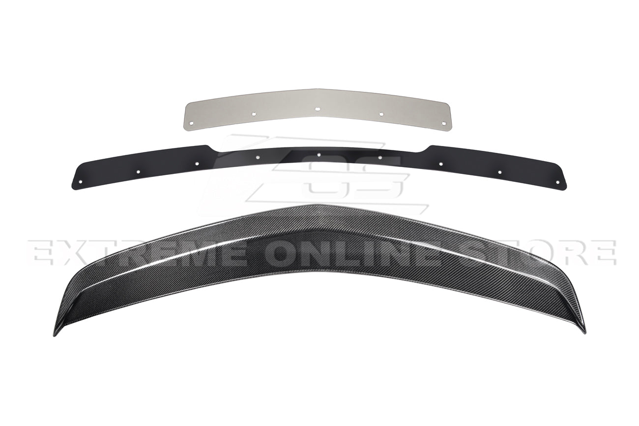 2016-19 Cadillac CTS-V Carbon Fiber Rear Trunk Wing Wickerbill Spoiler