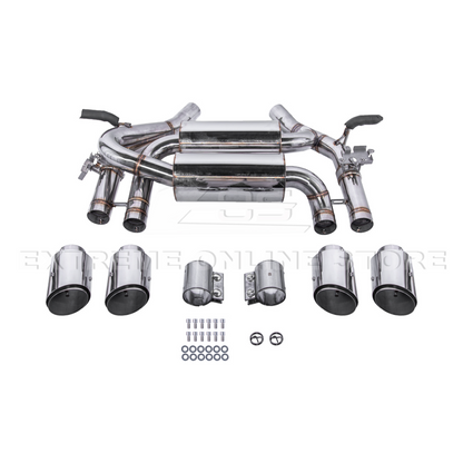 2015-20 BMW F80 M3 F82 M4 | 2.5" Piping w/ 3.5 " Quad Tips Axle Back Exhaust