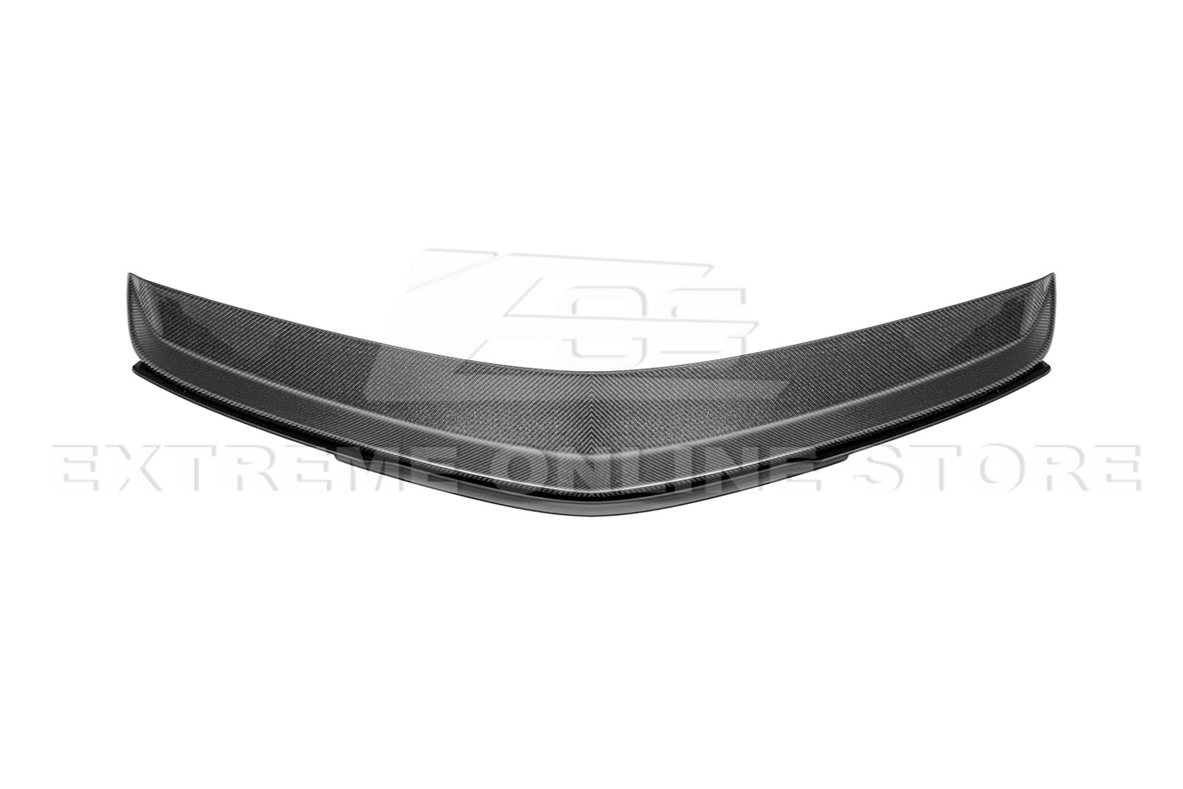 2016-19 Cadillac CTS-V Carbon Fiber Rear Trunk Wing Wickerbill Spoiler