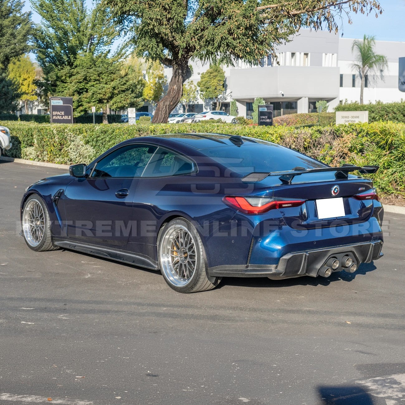 2021-Up BMW G82 M4 Carbon Fiber High Kick Rear Trunk Spoiler