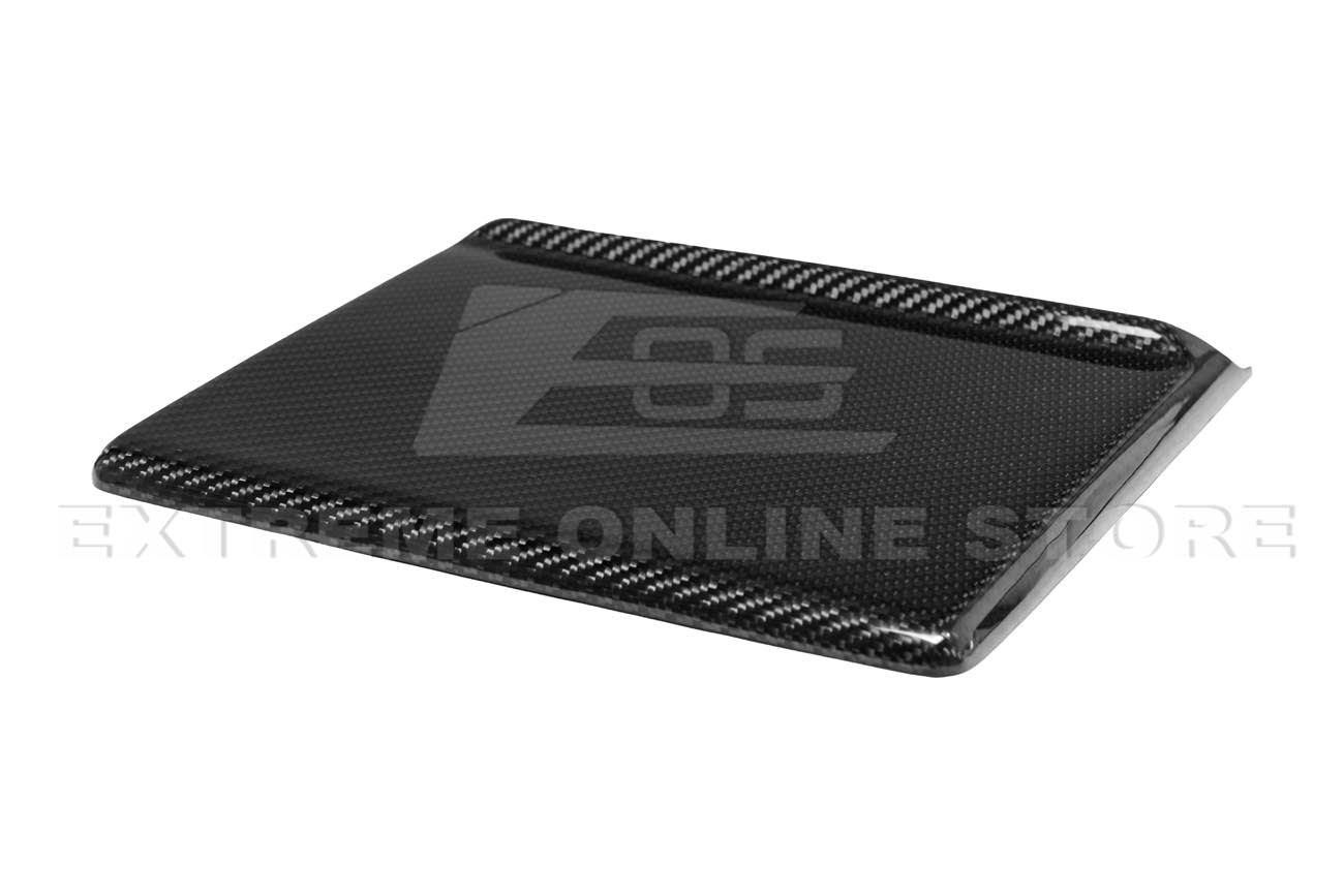 2021+ Ford Mustang Mach-E DRY CARBON FIBER Navigation Monitor Cover
