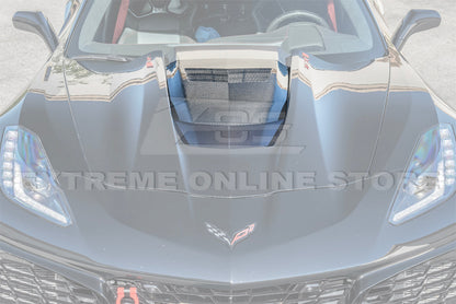 Chevrolet Corvette C7 ZR1 DRY Carbon FIBER Hood Cowl Louver Cover