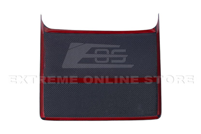 2021+ Ford Mustang Mach-E DRY CARBON FIBER Navigation Monitor Cover
